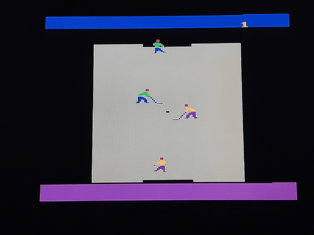 EISHOCKEY-FIEBER screenshot 2 for Atari 2600